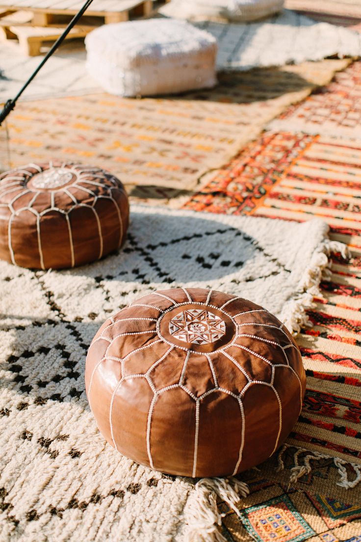 Moroccan Poufs