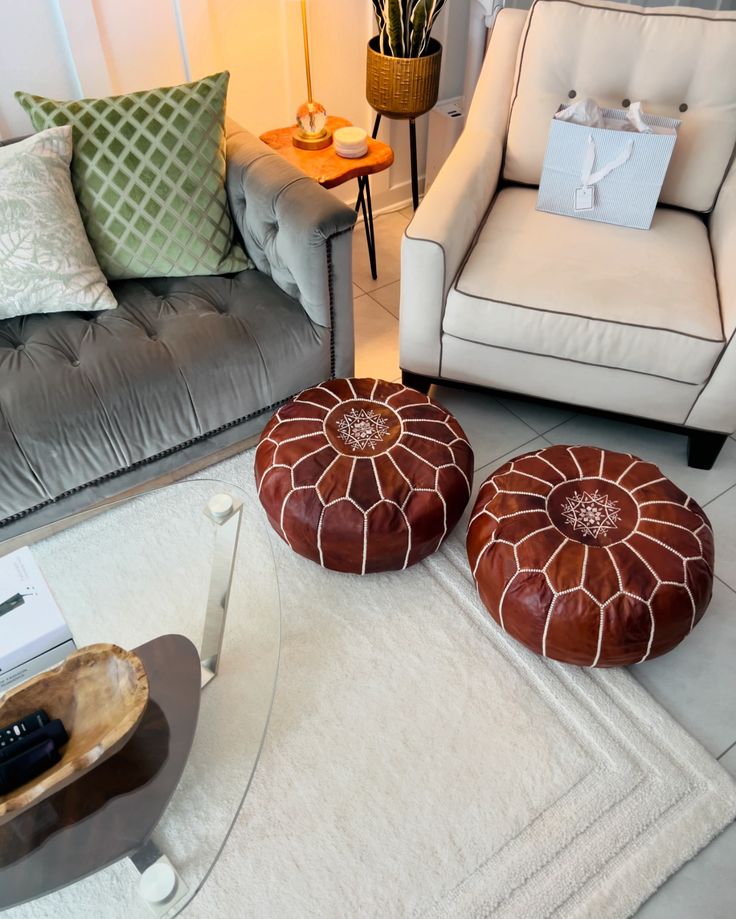 Moroccan Poufs
