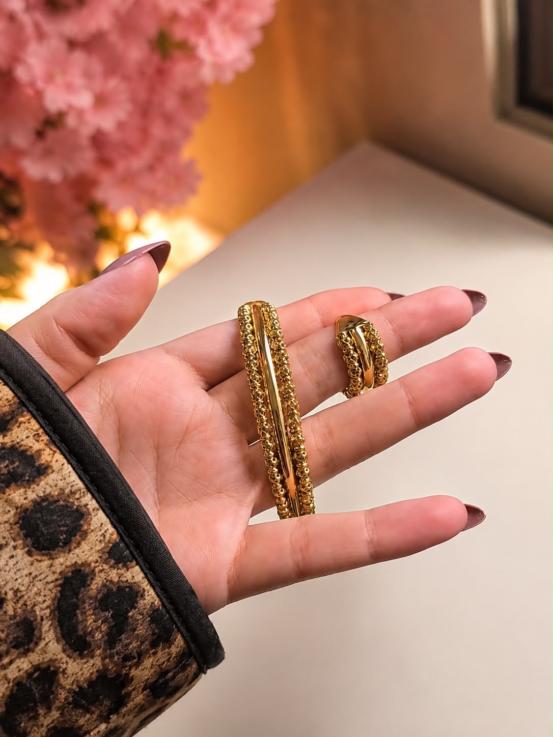 Bracelet et Bague Libra