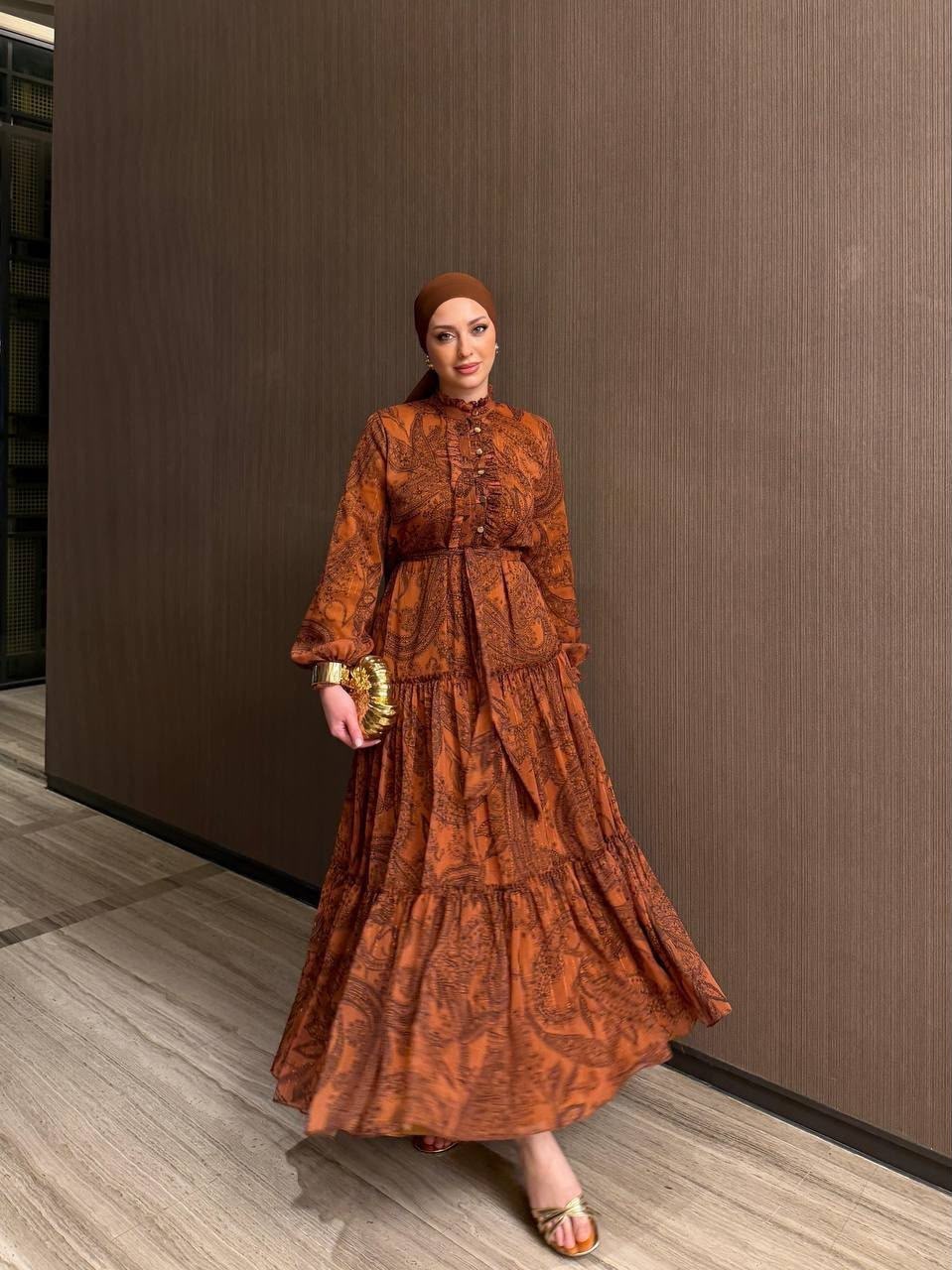 Robe Longue Zahra – Élégance Modeste