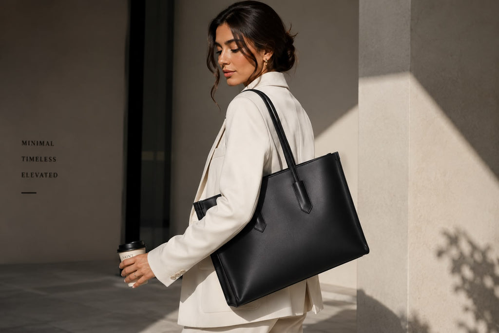 Sac Cabas Élégance – Le compagnon idéal du quotidien 🖤