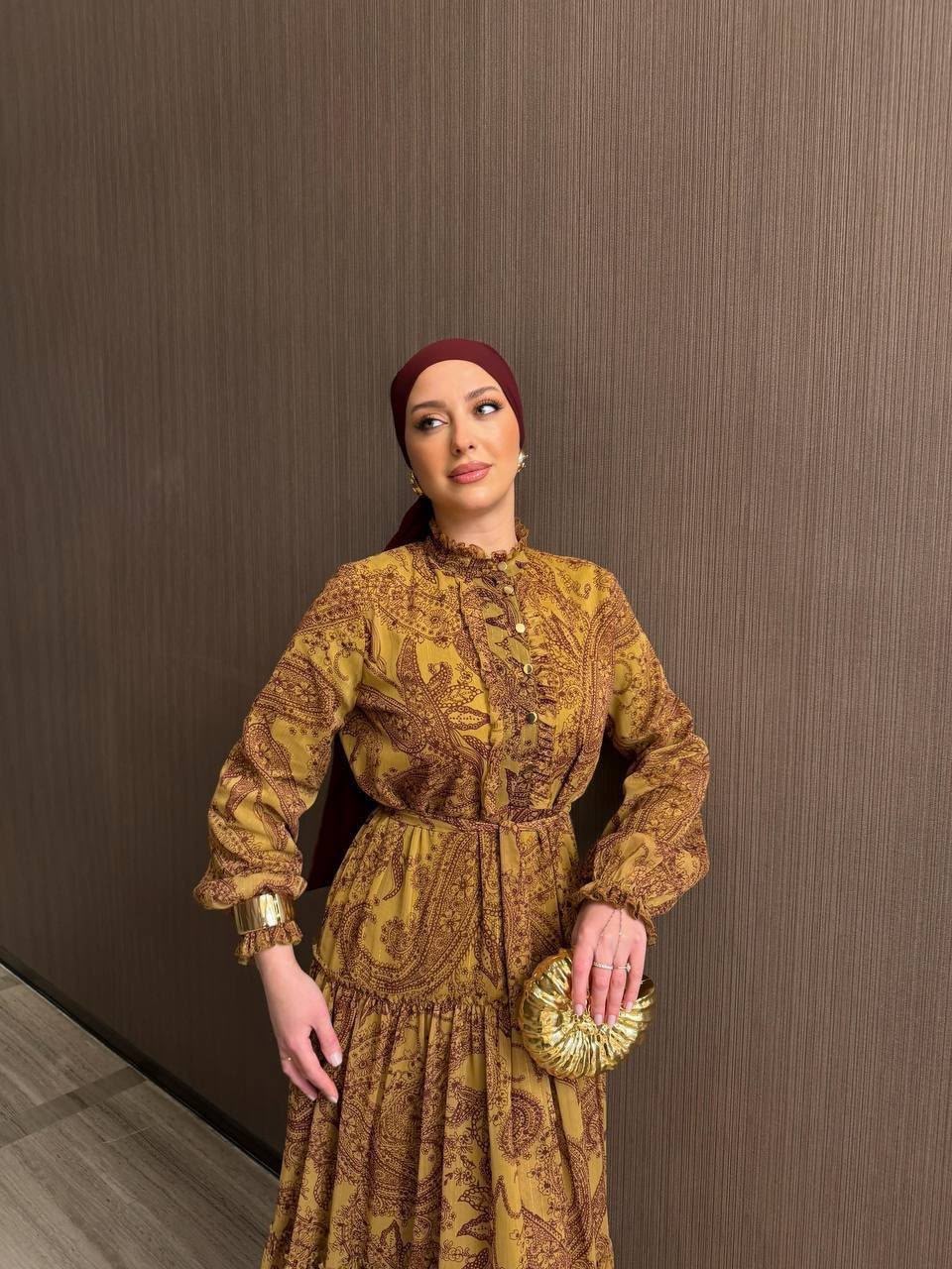 Robe Longue Zahra – Élégance Modeste